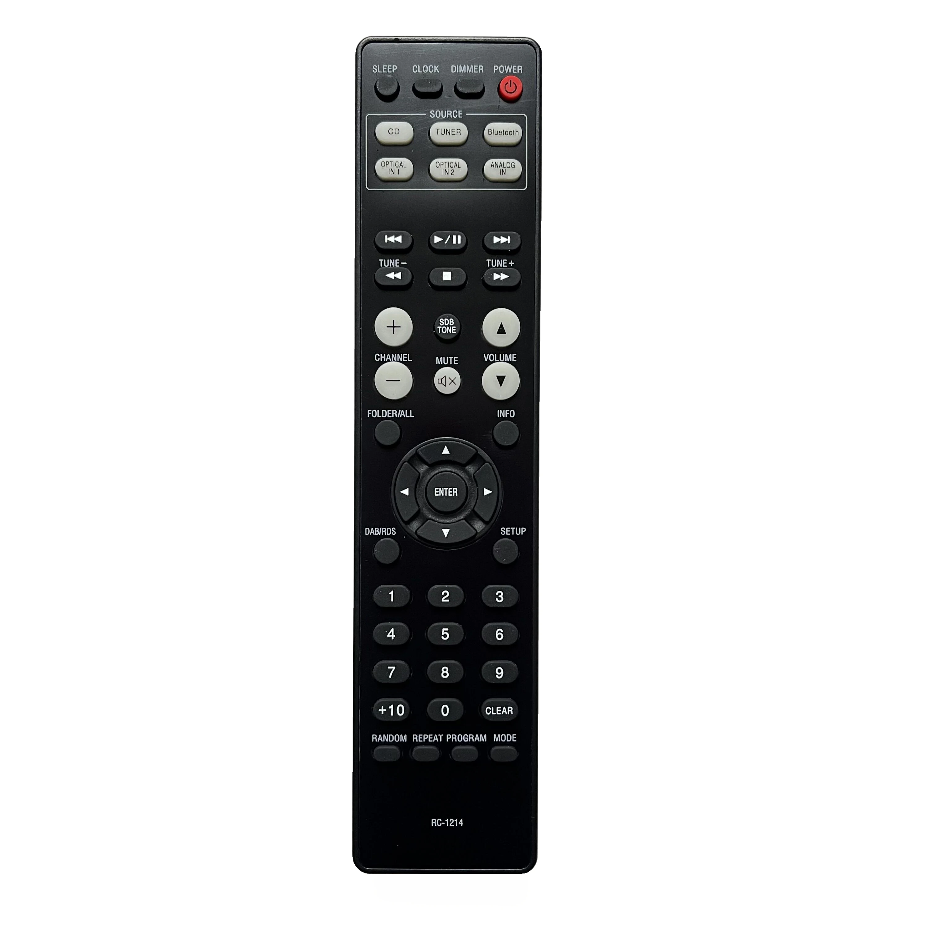 New Generic Remote Control For DENON RC-1214 RC1214 RC-1175 RCD-N7 RCD-N8 RC-1154RC-1162 RCD-N9 DRA-N5 30701023300AS CD Receiver