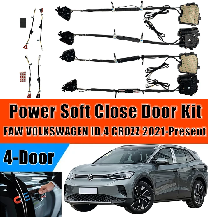 Xcar for FAW VOLKSWAGEN  ID.4 CROZZ 2021-PRESENT Car OEM Automatic Soft Close Door Electric Suction Kit Auto Power Closing