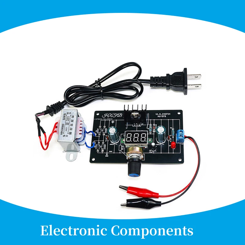 

LM317 Регулируемый источник питания DIY Kit Регулируемый источник питания постоянного тока Модуль напряжения Компонент Сварка Электронное производство оптом