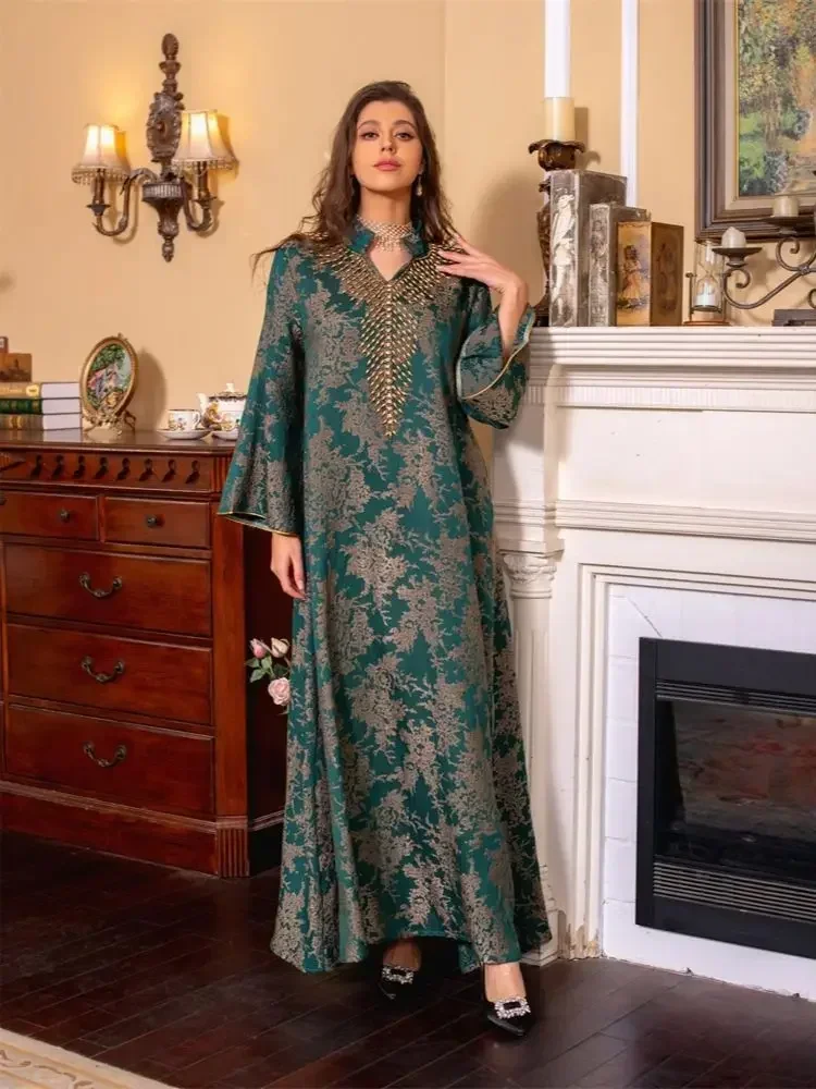 Ramadan Abaya Dubai Turkey Hijab Muslim Dress Kaftan Dresses Islamic Clothing Abayas For Women Robe Longue  Femme Qatar Kebaya