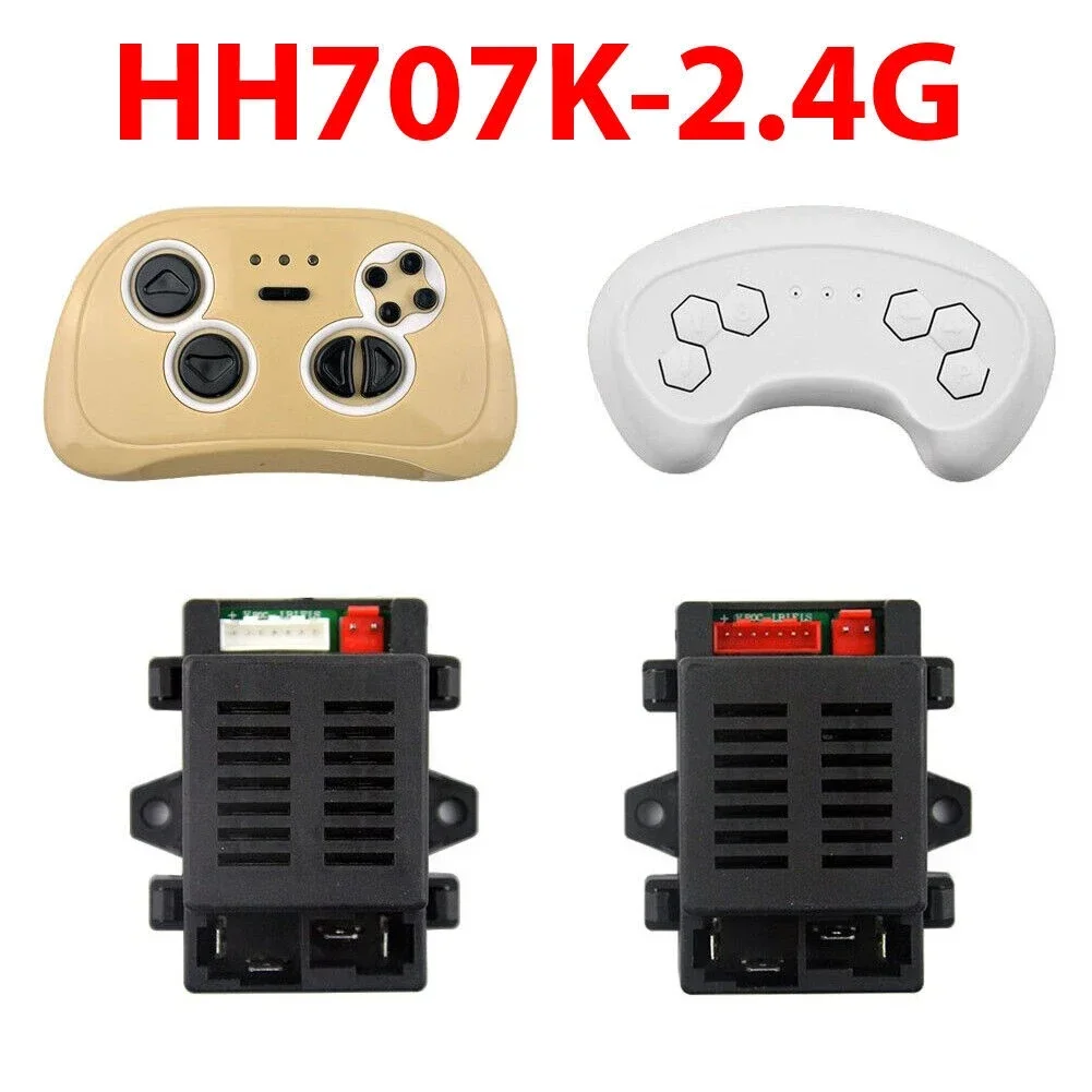 1set HH707K-2.4G 6V 12V Relay Children's Electric Car Controller Transmitter Ride-on Toys 2.4G-Bluetooth Remote Control Receiver