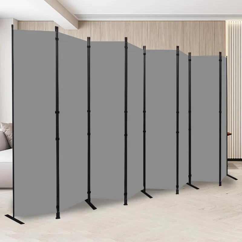 Room Divider and Folding Privacy Screens 6 Panel, 11 Ft Wide Room Partitions Dividers, Portable Room Divider Screen for