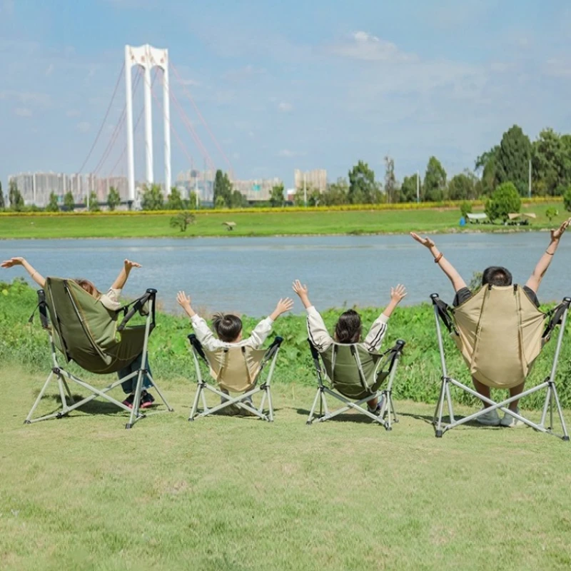 

Folding Camping Chairs Folding Travel Outdoor Garden Loungers Sun Balcony Chair Seat Accordion Gadget Spiaggia Garden Furniture