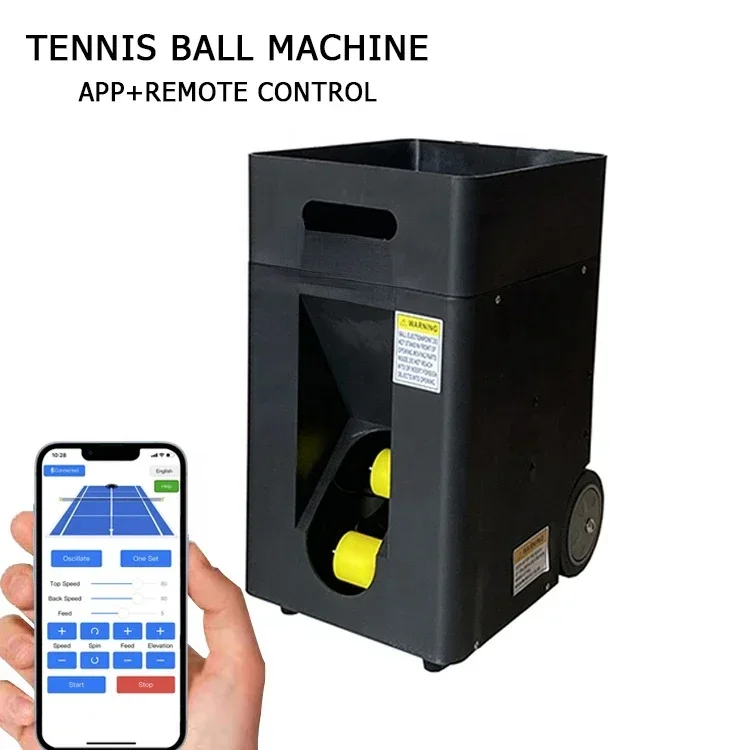 Hot salesHot salesTennis Padel Ball Machine HQS-02 APP And Remote Control For Playing And Training Logo Packaging Can Be Customi