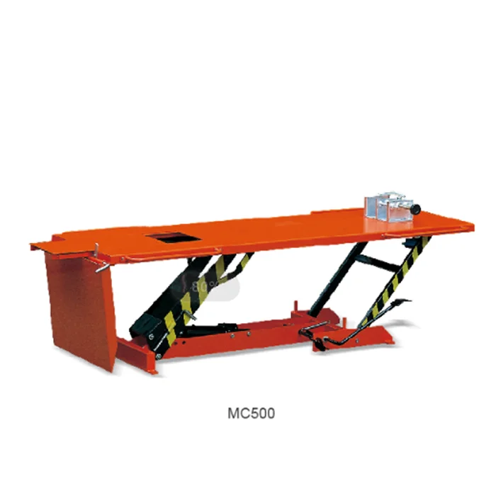 Factory Outlet Portable Mechanism Handle Scissor Air Motorcycle Hydraulic Lift Table