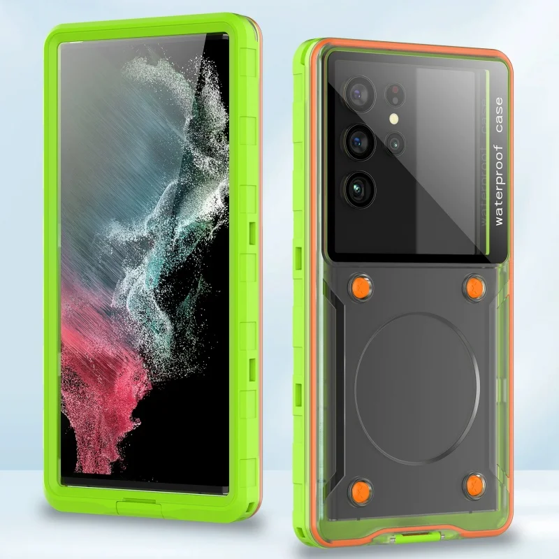 

Водонепроницаемая сумка, Новая прозрачная универсальная подводная защита для сенсорного экрана 6,9 дюйма водонепроницаемая сумка