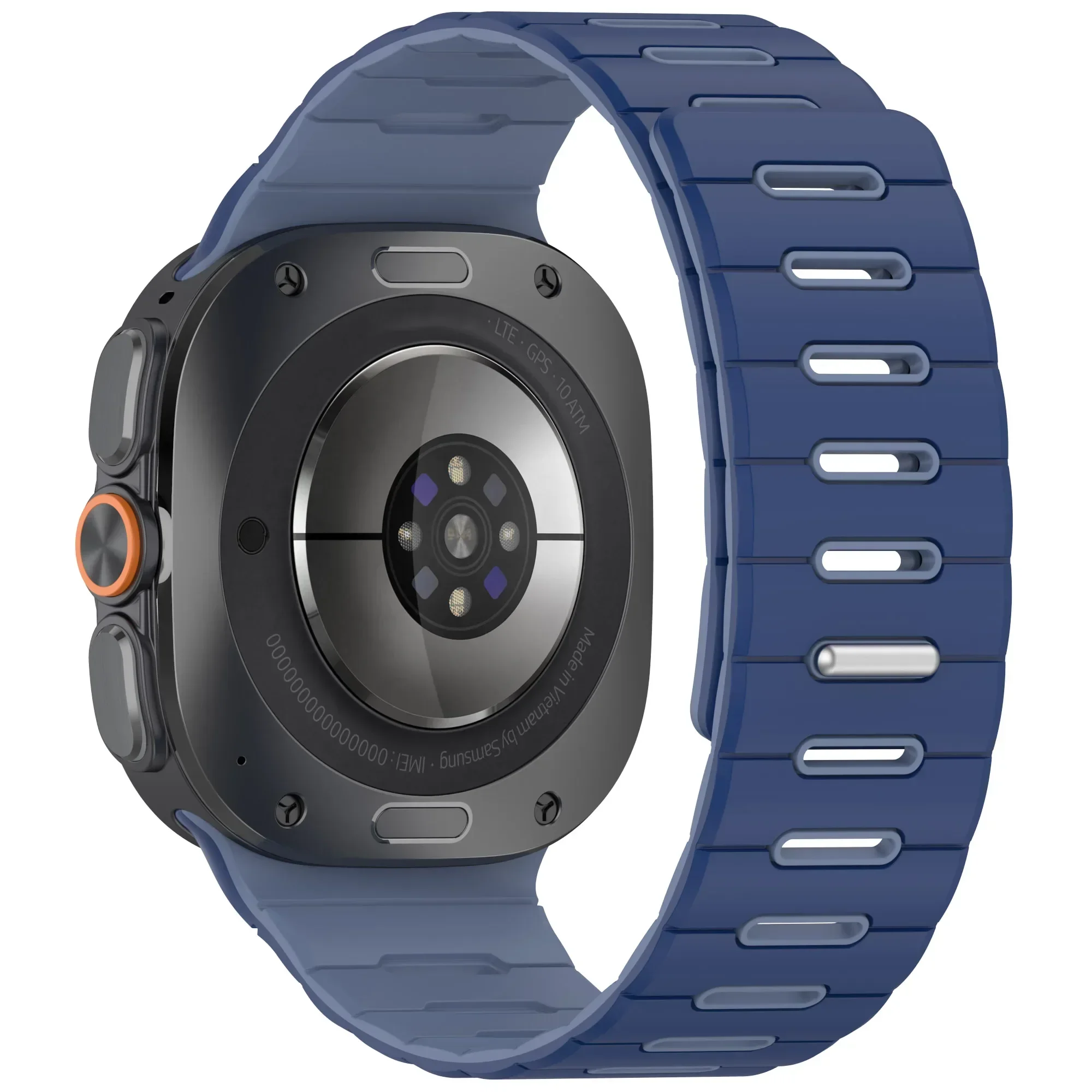 Magnetisches Silikonarmband für Samsung Galaxy Watch Ultra 2 47 mm, Sportarmband für Galaxy Watch 9/8 40/44, Watch 8 Classic 46 mm, Armband. – Detail 24