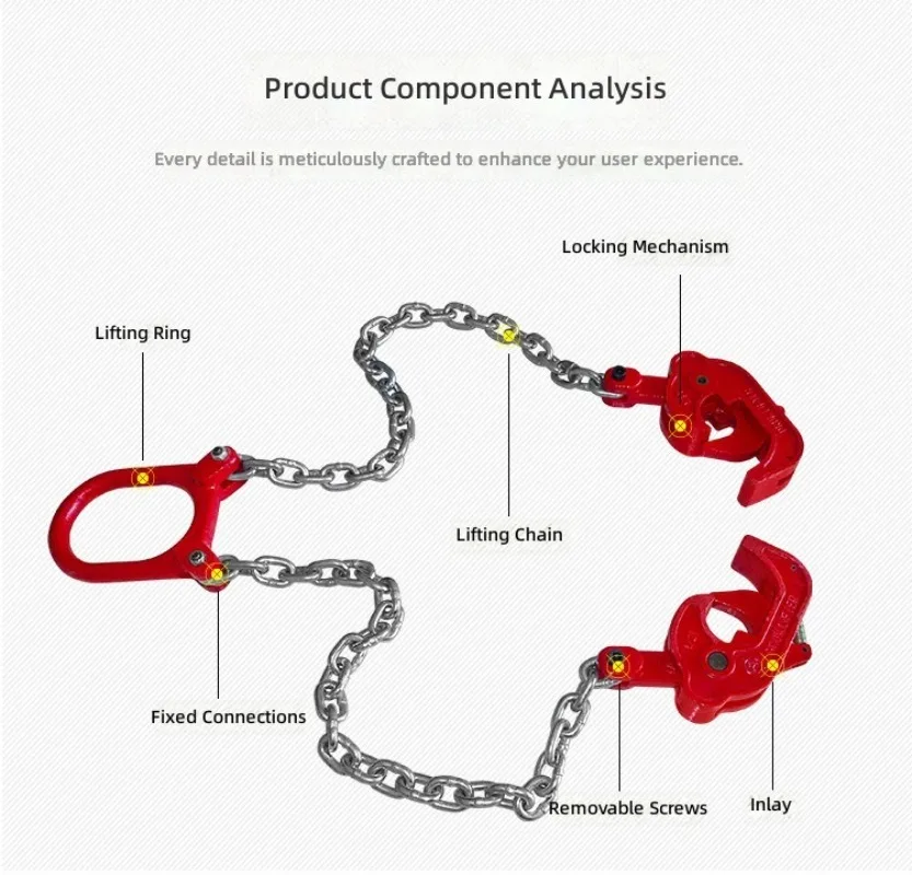 Manufacturer wholesale oil drum tongs, hooks, iron drum lifting fixtures, loading and unloading oil drum tools