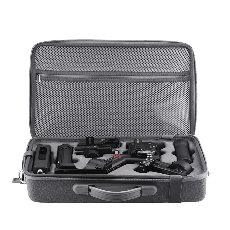 ABKI-กระเป๋าสะพายสําหรับ DJI RS 4 กรณีเก็บ Gimbal Stabilizer อุปกรณ์เสริมกระเป๋าถือกระเป๋าเดินทาง Hardshell Anti-Fall กล่องใส่