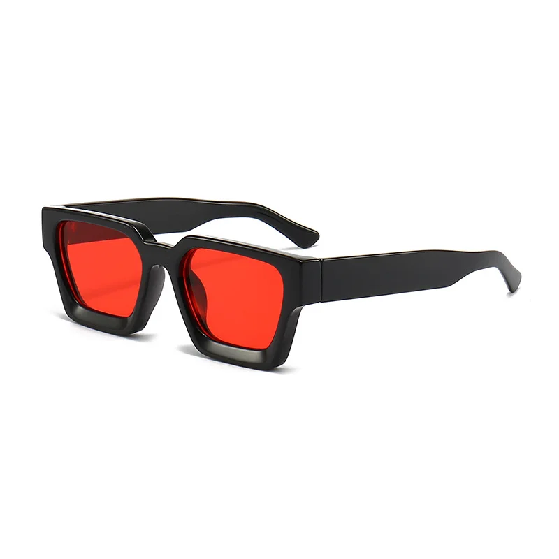 SHAUNA Ins Beliebte Damen Quadratische Sonnenbrille Retro Herren Getönte Farbtöne UV400 – Detail 20