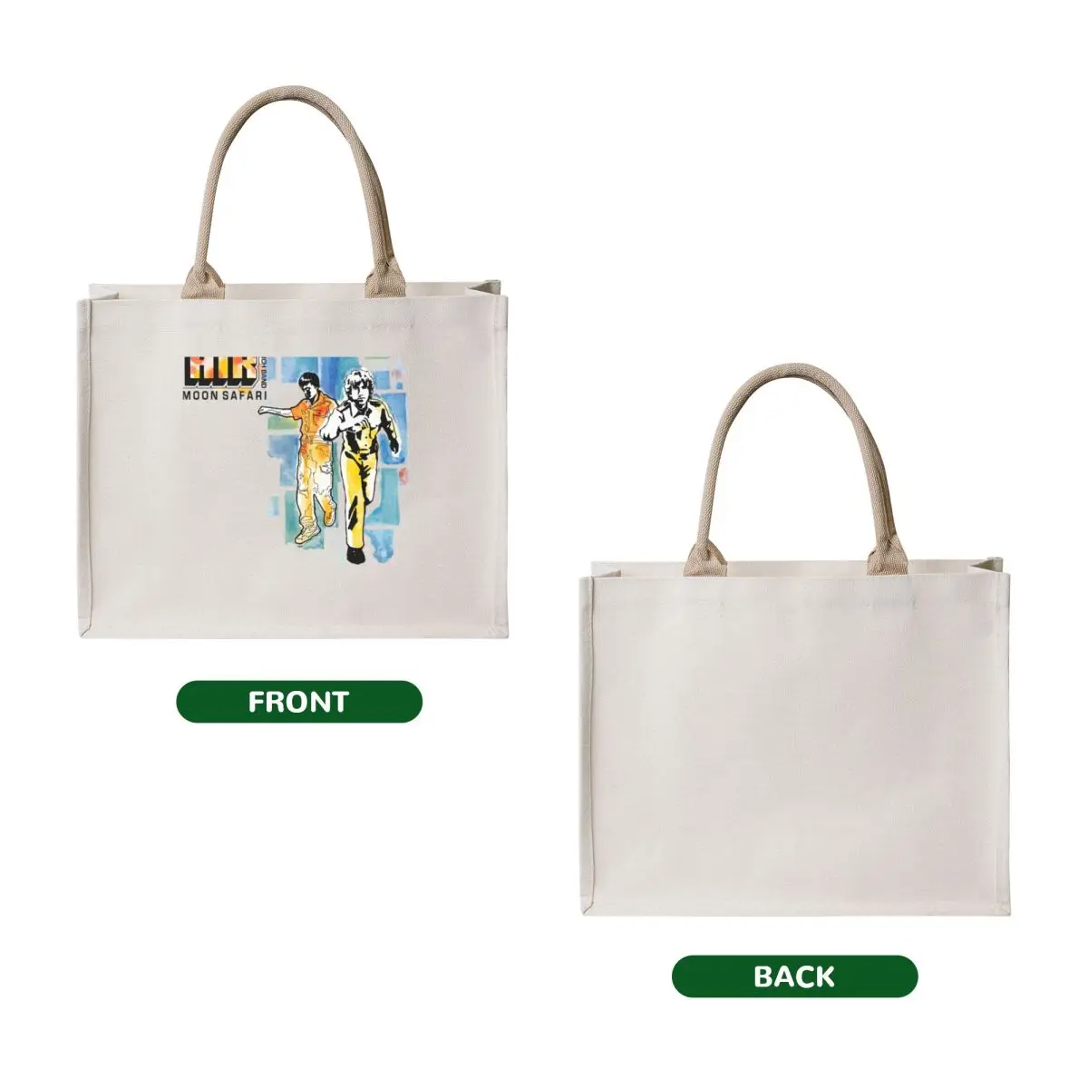 Moon Safari Essential Tote Bag shopper bags for women Big bag Canvas free delivery bags