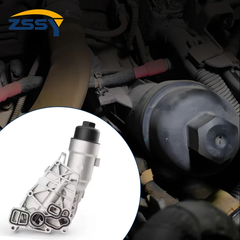 11428585235 11428511391 11428585237 Oil Cooler Assembly for 2014-2019 Mini Cooper BMW i8 F X1 X2 1.5L 2.0L Aluminum Oil Filter
