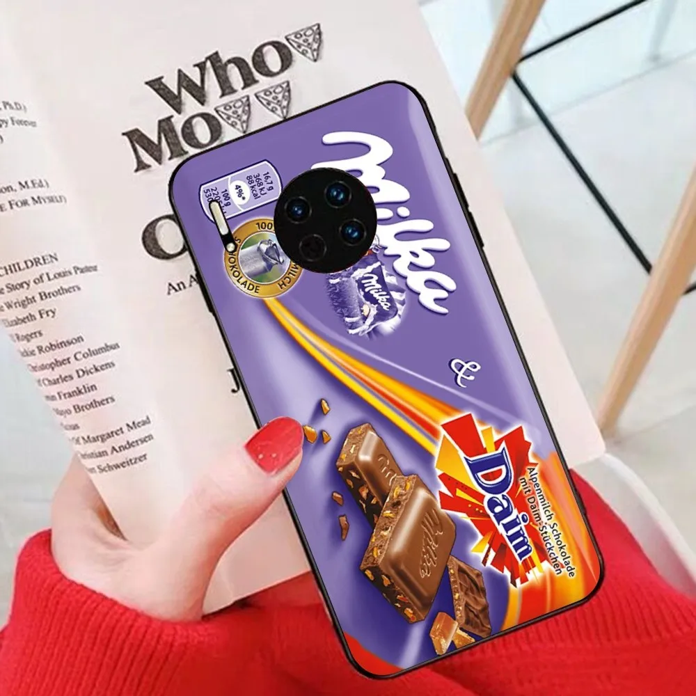 Chocolate Milka Box Phone Case For Huawei Mate 10 20 30 40 50 lite pro Nova 3 3i 5 6 SE 7 pro 7SE