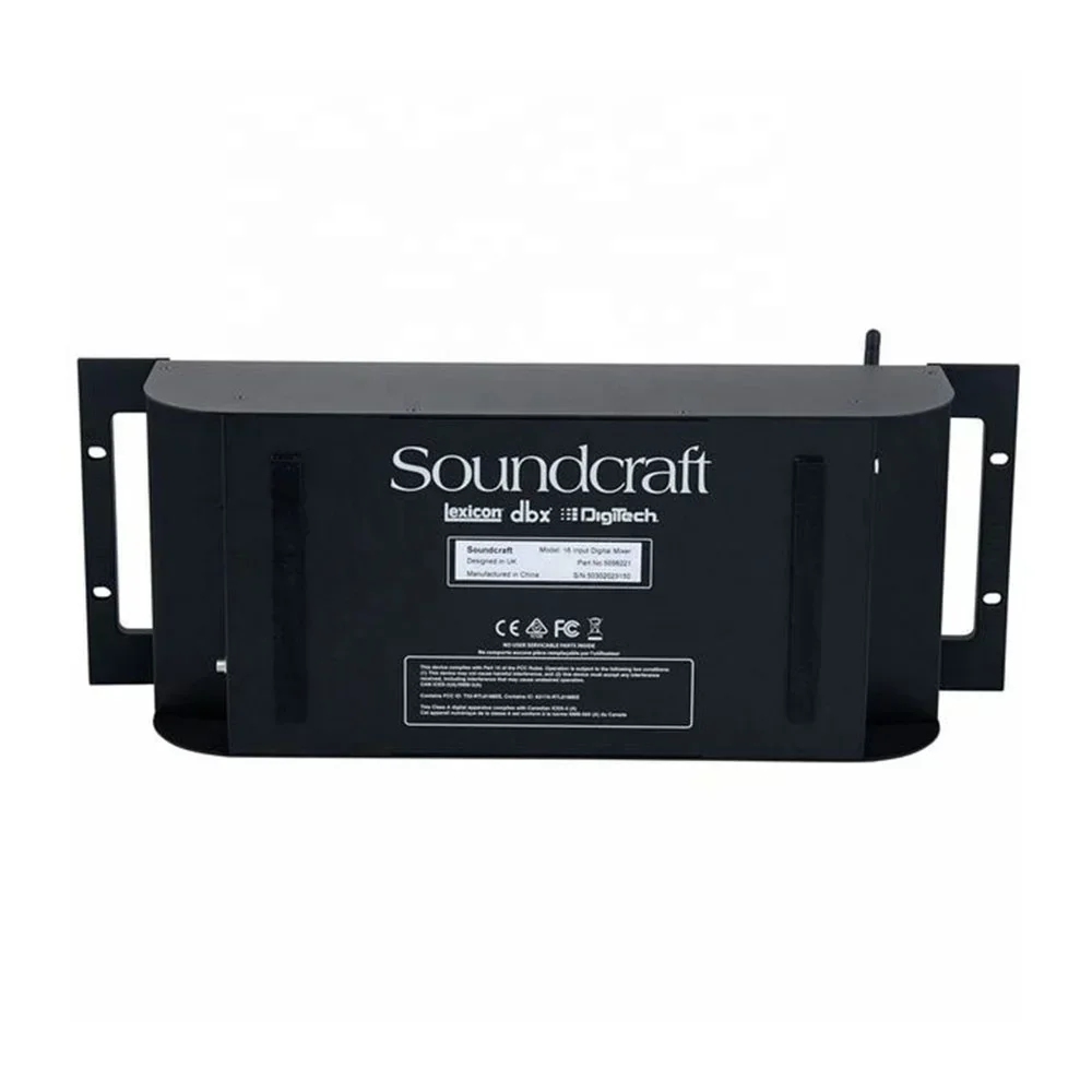 Soundcraft Ui16 16-Channel Remote-Controlled Audio Mixer With Integrated Stagebox Pa Sound System Digital Mixer Stage