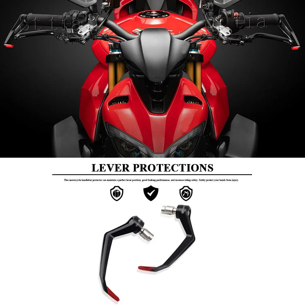 For DUCATI Streetfighter V2 V4 S SP STREETFIGHTER V2 V4 V4S V4SP New Motorcycle CNC Bow Guard Brake Clutch Handguard Protector