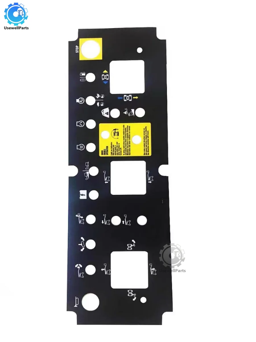 UsewellParts 82456 82456GT Decal Platform Control Panel  Used For Genie Boom Lift S60 S65