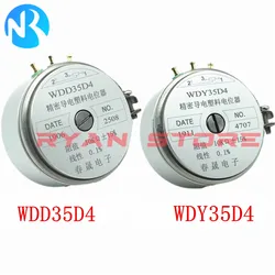 1PCS WDD35D4 1K 2K 5K 10K OHM WDY35D4  Condutive Plastic Potentiometer 360 Degree Rotation Switch Has A linearity of 0.1%