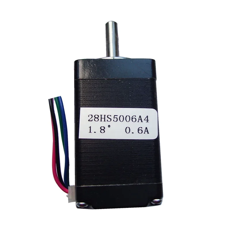 Miniature Nema 11 Stepper Motor 28HS5006A4 50mm Body Length 10N.cm Holding Torque 0.6A Current 28BYG