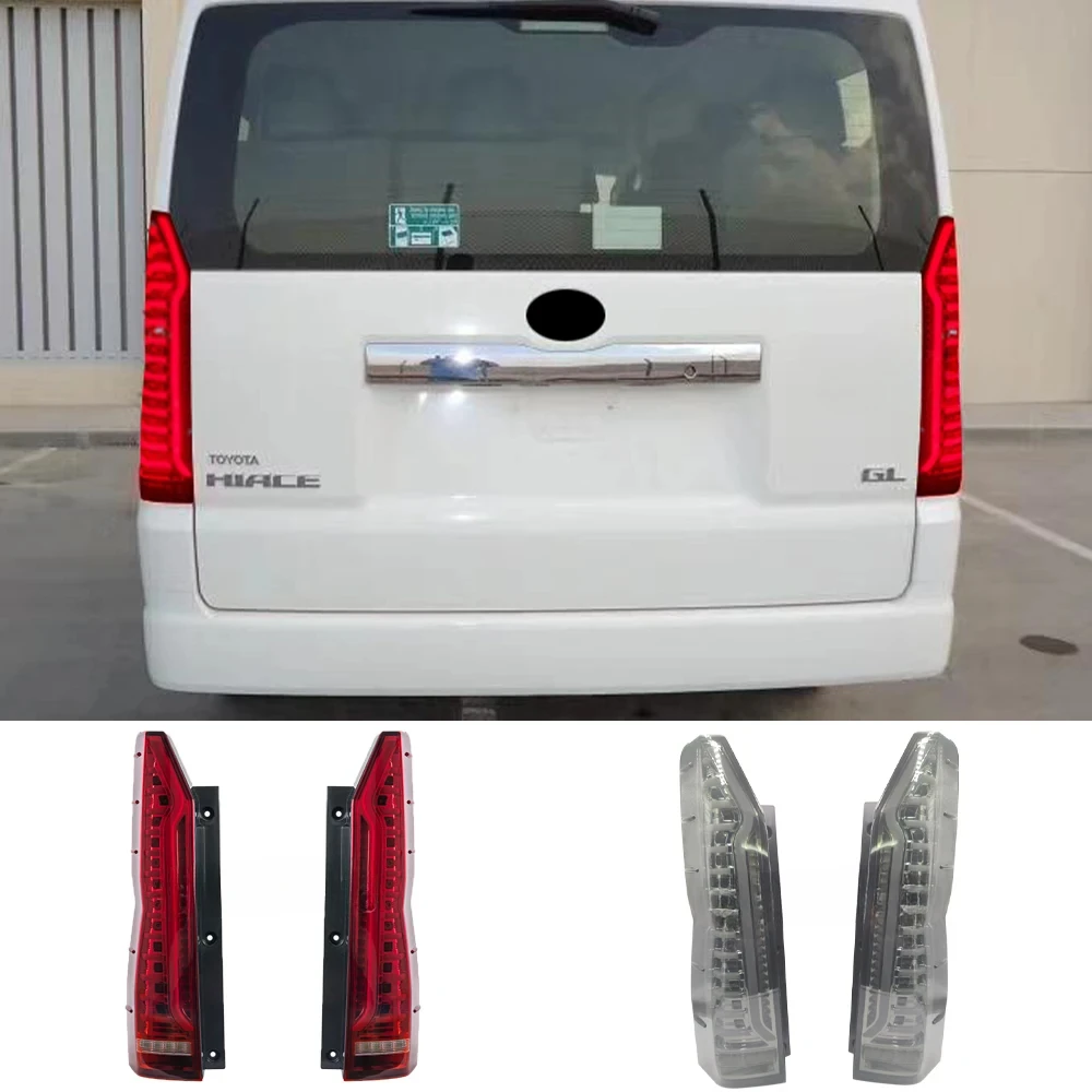 LED Tail Light Assembly For Toyota Hiace 2019 2020 2021 2022 2023 2024 Tail Brake Light Signal Lamps Reverse Rear Fog lamp