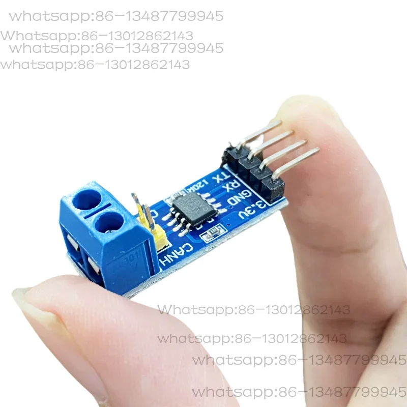 Premium SN65HVD230DR VP230 Driver CAN Module Communication Module CAN Transceiver 3.3V Power Supply