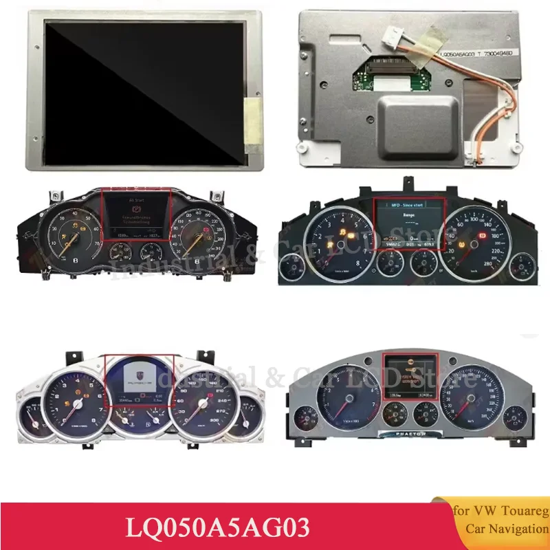 ЖК-дисплей LQ050A5AG03 LQ5AW136 для Volkswagen Touareg 2002-2009, VW Touareg SUV I 7LA/7L6 2002-2013, приборная панель