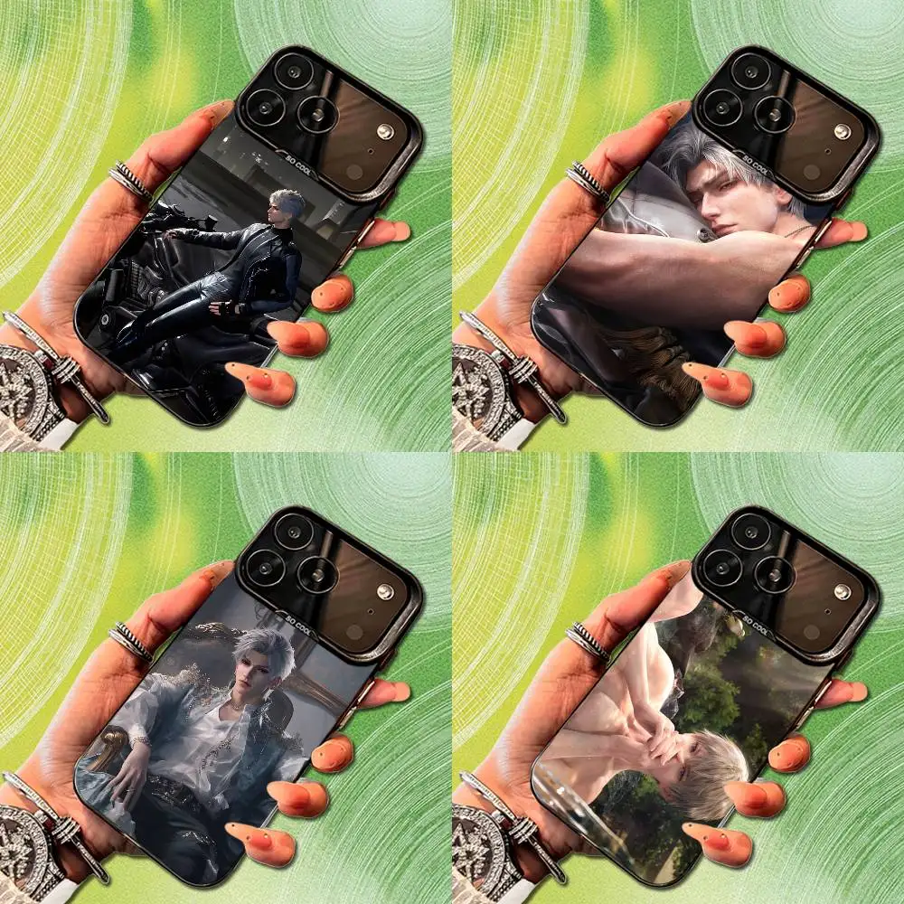 

Game LOVE AND DEEP SPACE Case For iPhone SE,13,XS,14,MAX,12,11,17,15,Mini,Pro,16,Black Matte Silicone Cover