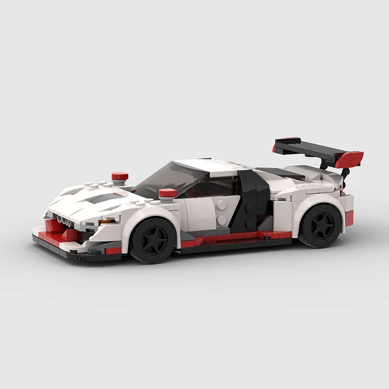 

Creative Education, R8 GT3 Racer, Assembly, Compatible with Lego Building Blocks, DIY Puzzle, MOC Car Toy Models, Gift for Kids