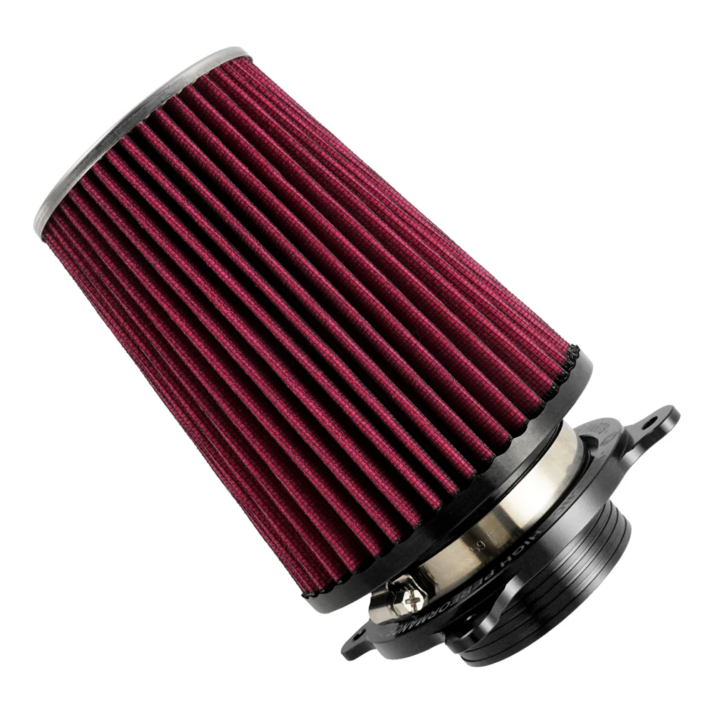 NICECNC Für Yamaha Raptor 700 700R 2006-2026 Luftfilter-Ansaug- und Schnittstellen-Kit Hochleistungs-Waschbares Aluminium ATV-Zubehör – Detail 11