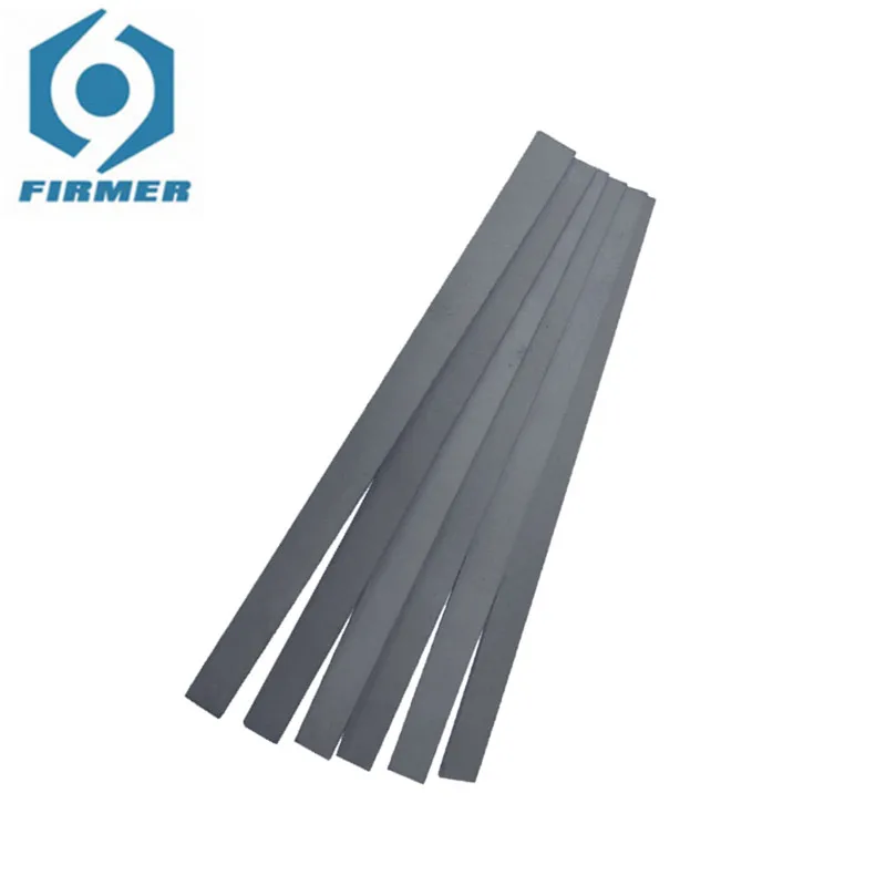 4mm Thicknesses 100mm Length YG8 YG6 Tungsten Carbide Steel Bar Cemented Carbide Alloy Mold Flat Plate Blanks Stripe