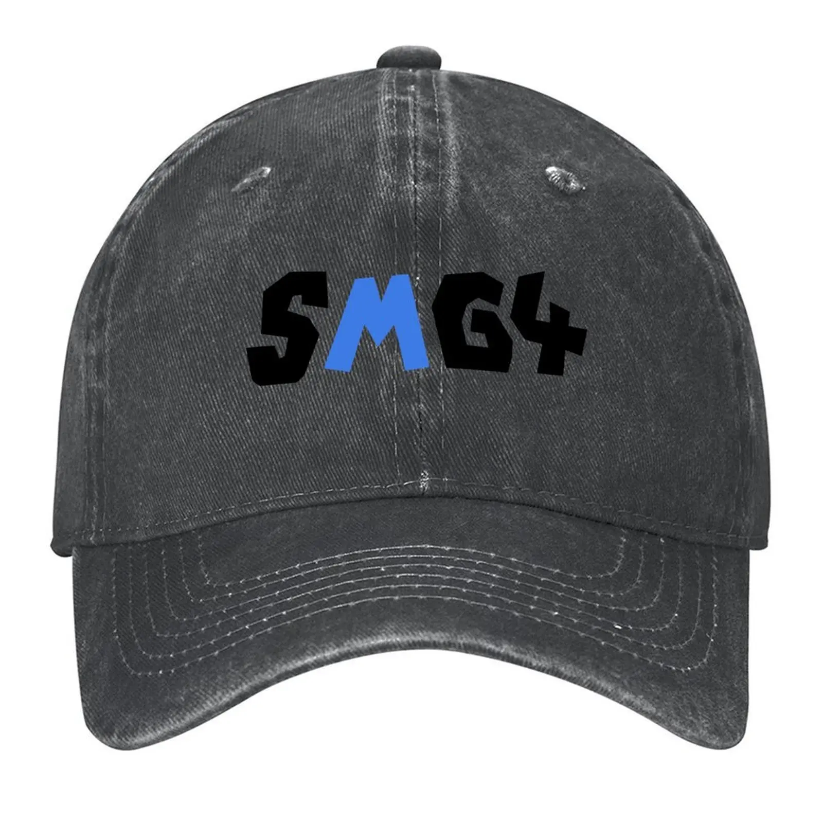 

Smg4 Merch Smg 4 Logo Baseball Cap Hip Hop custom Hat Hood Horse Hat Women's Hats Men's