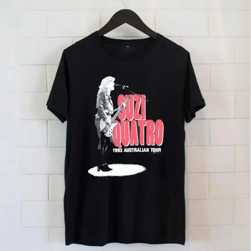 Suzi Quatro Australian Tour Black T Shirt Full Size S To 5Xl Ub284