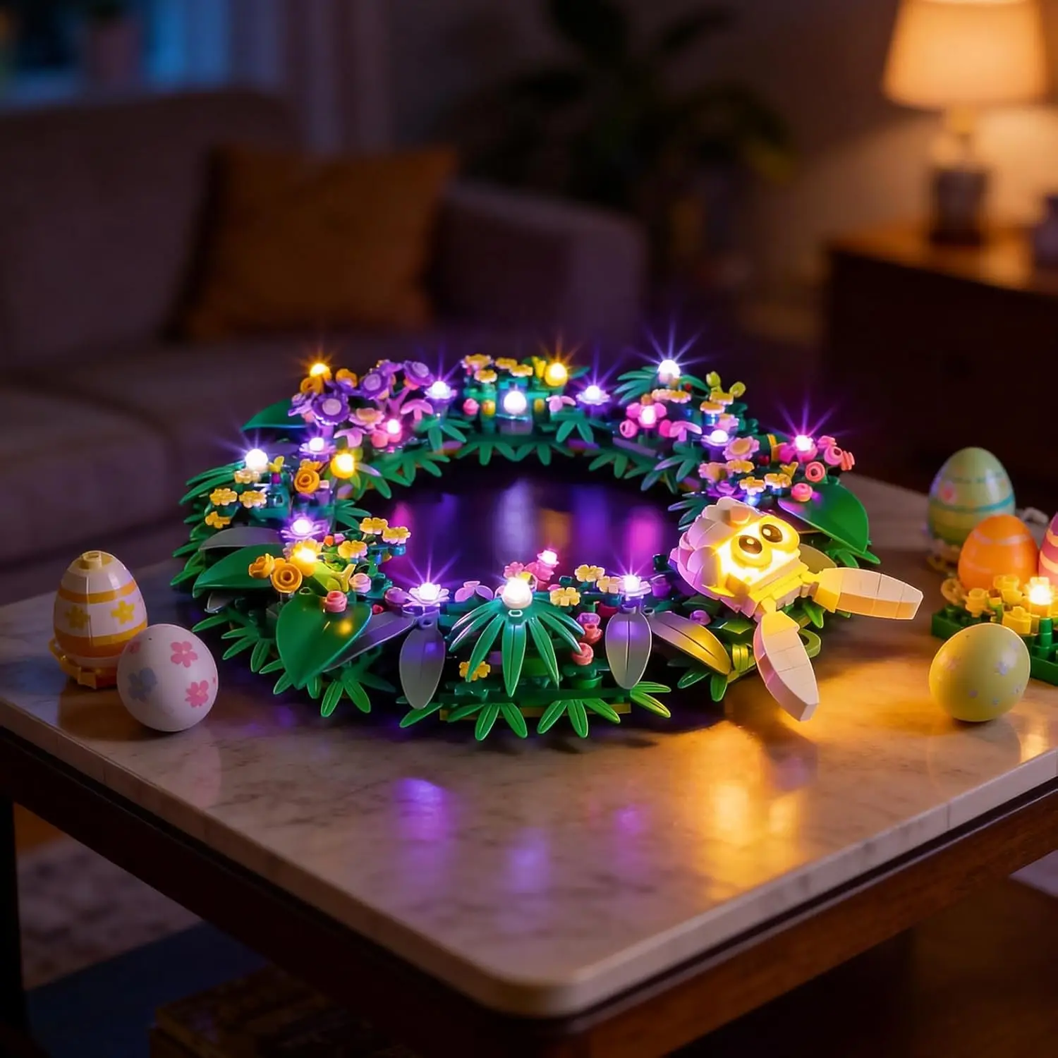 

Светодиодный аксессуарный светильник HPROSPER (без модели) для LEGO 40957 Spring Wreath, простая установка, скрытая проводка