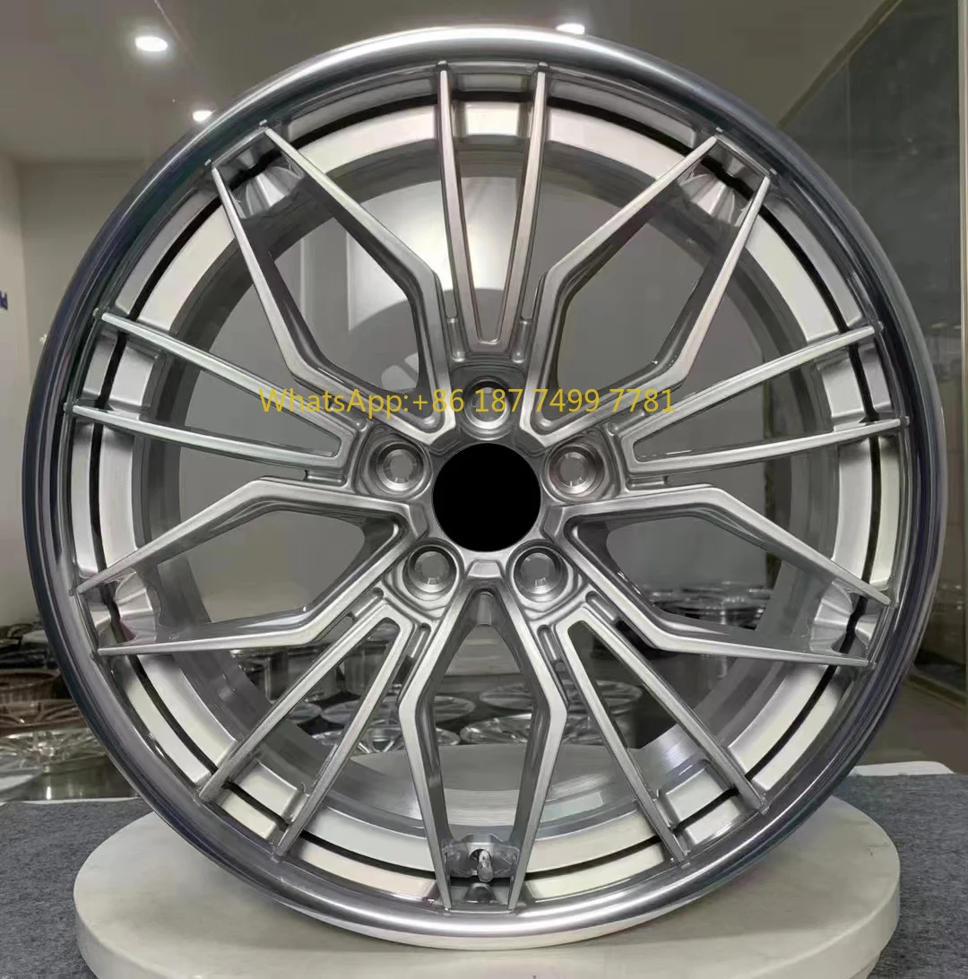 

Top Quality Racing Wheel Rims 5X114.3 5X120 for . . Dodge .Two Pieces Car Forged Rims