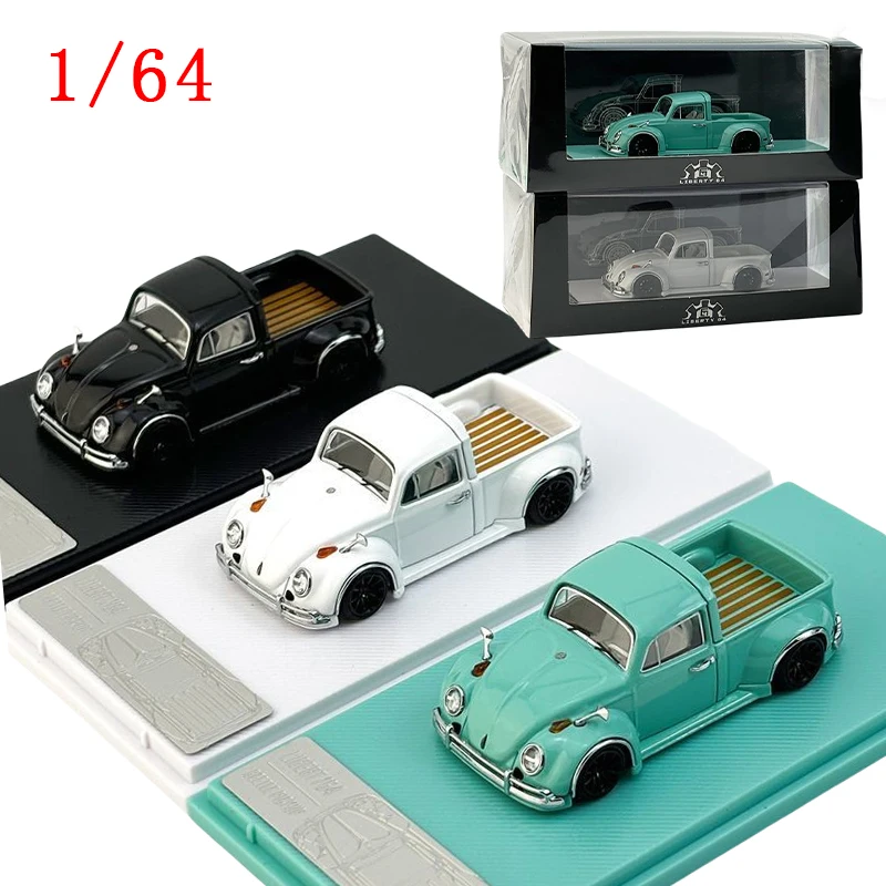 Diecast Model Car 1/64 V W Pickup Car ModeI Play Vehicles Original Box