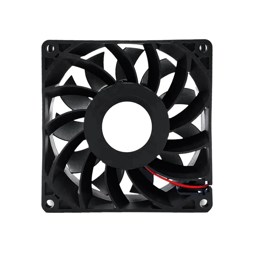 92mm Energy Efficient DC Fan 5V 12V 24V 48V High For Velocity Low Power Consumption for Server Inverter Cooling