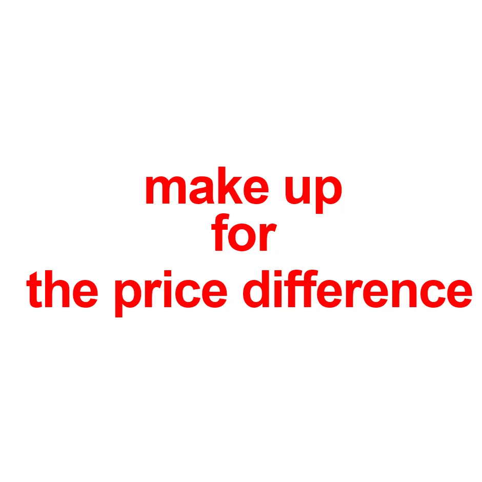 

make up price difference shipping