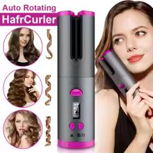 Cordless, Led Temp, Automatic Rotating Hair Curler | Styling Tools | Aliexpress
