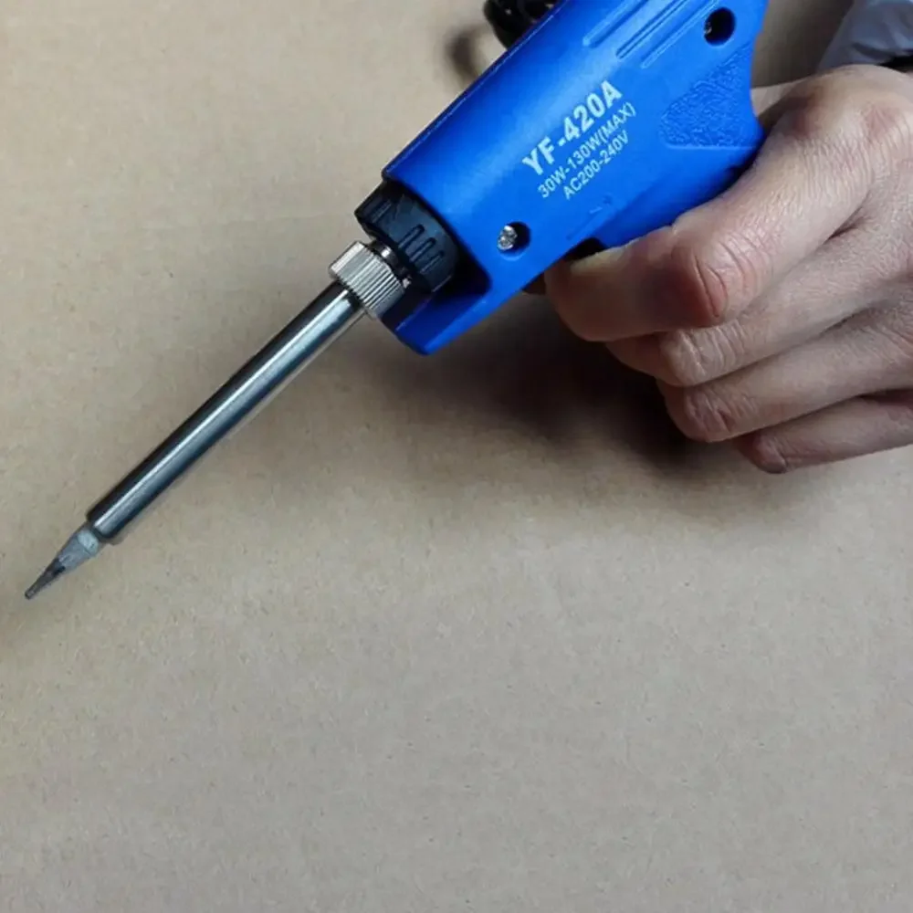 Electric Soldering Iron Double Power Gun Electric Soldering Iron Adjusting Gun 30W-130W 220V Fast Soldering Iron