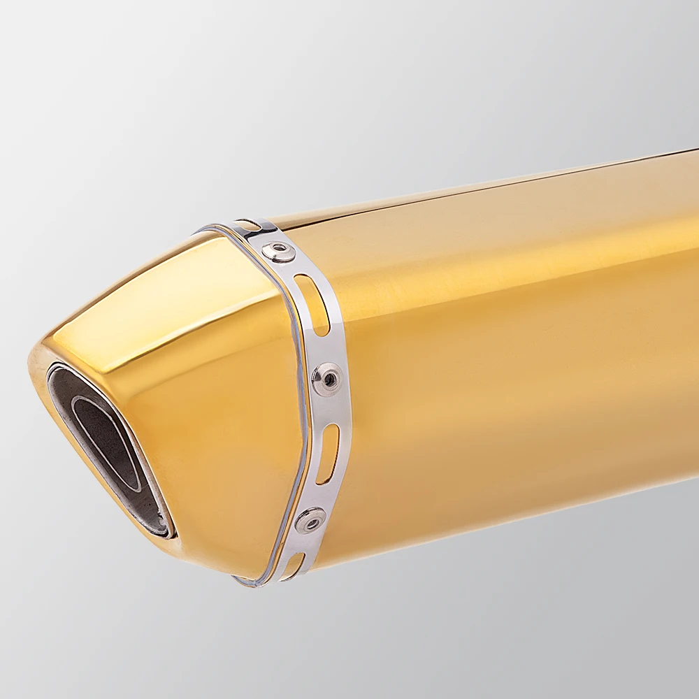 

Усовершенствованный цветной универсальный глушитель выхлопной трубы 51 мм для глушителя CBR250 CBR150 PCX125 MT09 R25 CBR150