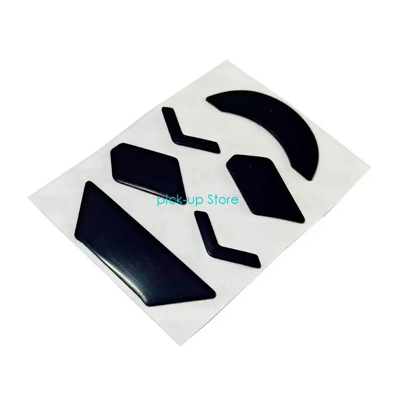 Q5WA 1Set Mausschlittschuh Ersatz Gleitfüße Pads Black Maus Füße Aufkleber für G903 / G903 Mouse Gaming Maus