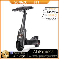 SONGZO BT1 11 inch electric scooter 5600W adult electric scooter top speed 80KM/H 60V 30AH lithium battery