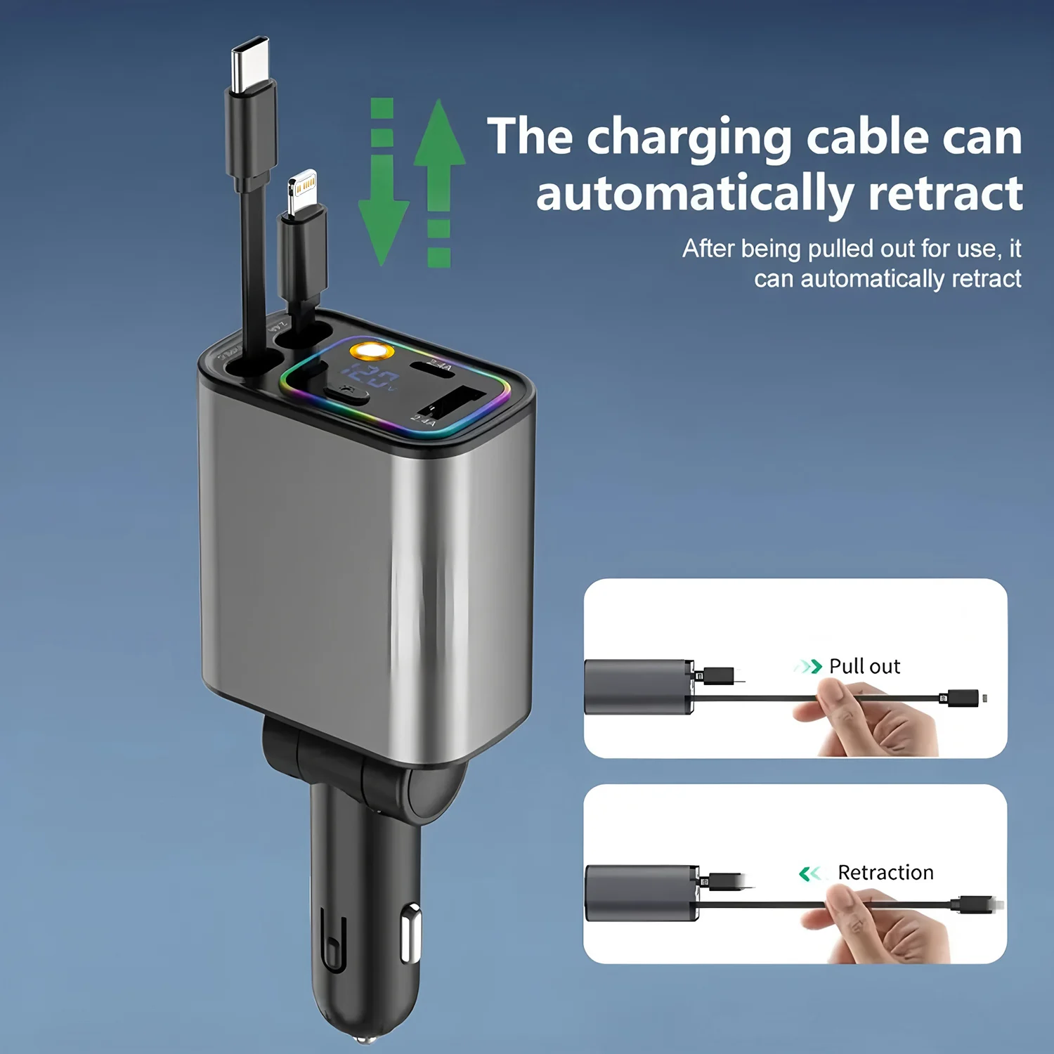 Pd+Usb Type C Car F…