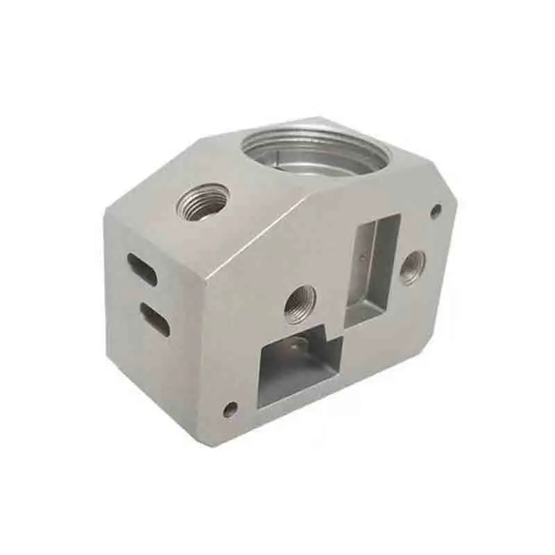 Customized Precision Cnc Machining Aluminum Alloy Base Reinforcement Block Bearing Seat Optical Axis Fixing Seat