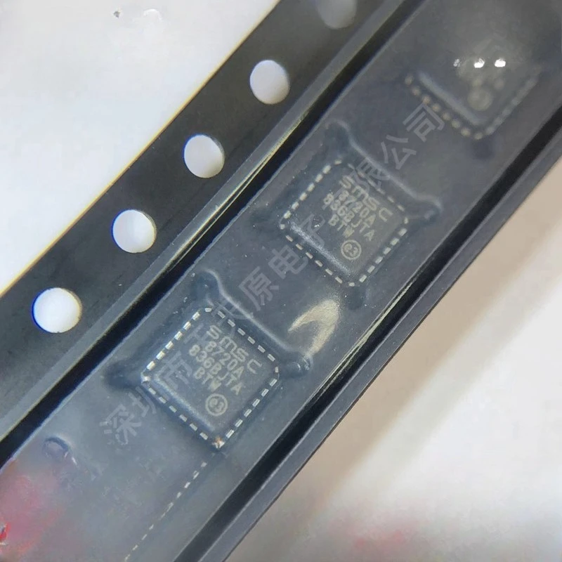 10PCS/LOT  LAN8720A-CP-TR    LAN8720A  QFN24 10/100 Base-T/TX Ethernet Transceiver with RMII Interface