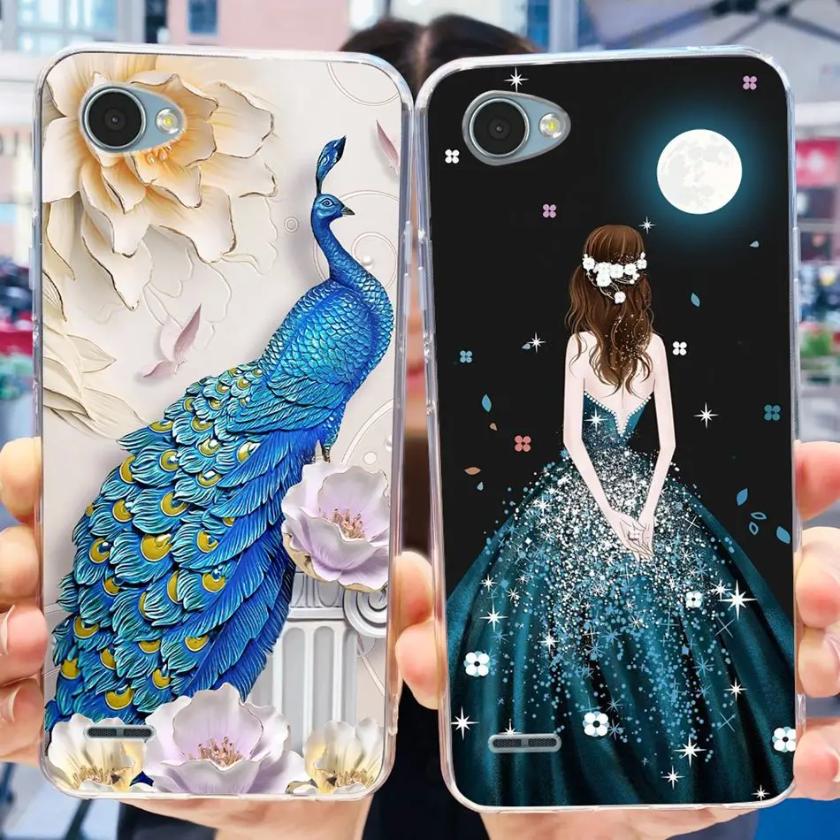 Cute Case For LG Q6 Q6+ Q6 Alpha X600K X600L X600S M700 Soft Silicone TPU Phone Back Cover For LG Q6 Plus Q 6 Q6a Cases Bumper