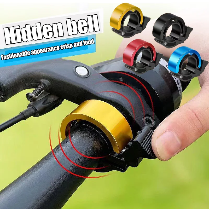 

1PC Bicycle Bell, Universal for Mountain Bikes, Mini Invisible Horn Bell for Adult Bicycles, Cycling Equipment Accessories 2025