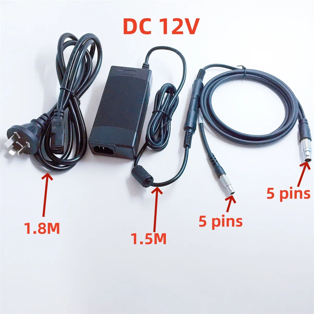 

NetBOX1 a-GEO L300 RTK cable for Alpha Connect the Hx-du8616D radio data power cable DC12V AC power supply Applicable to L300