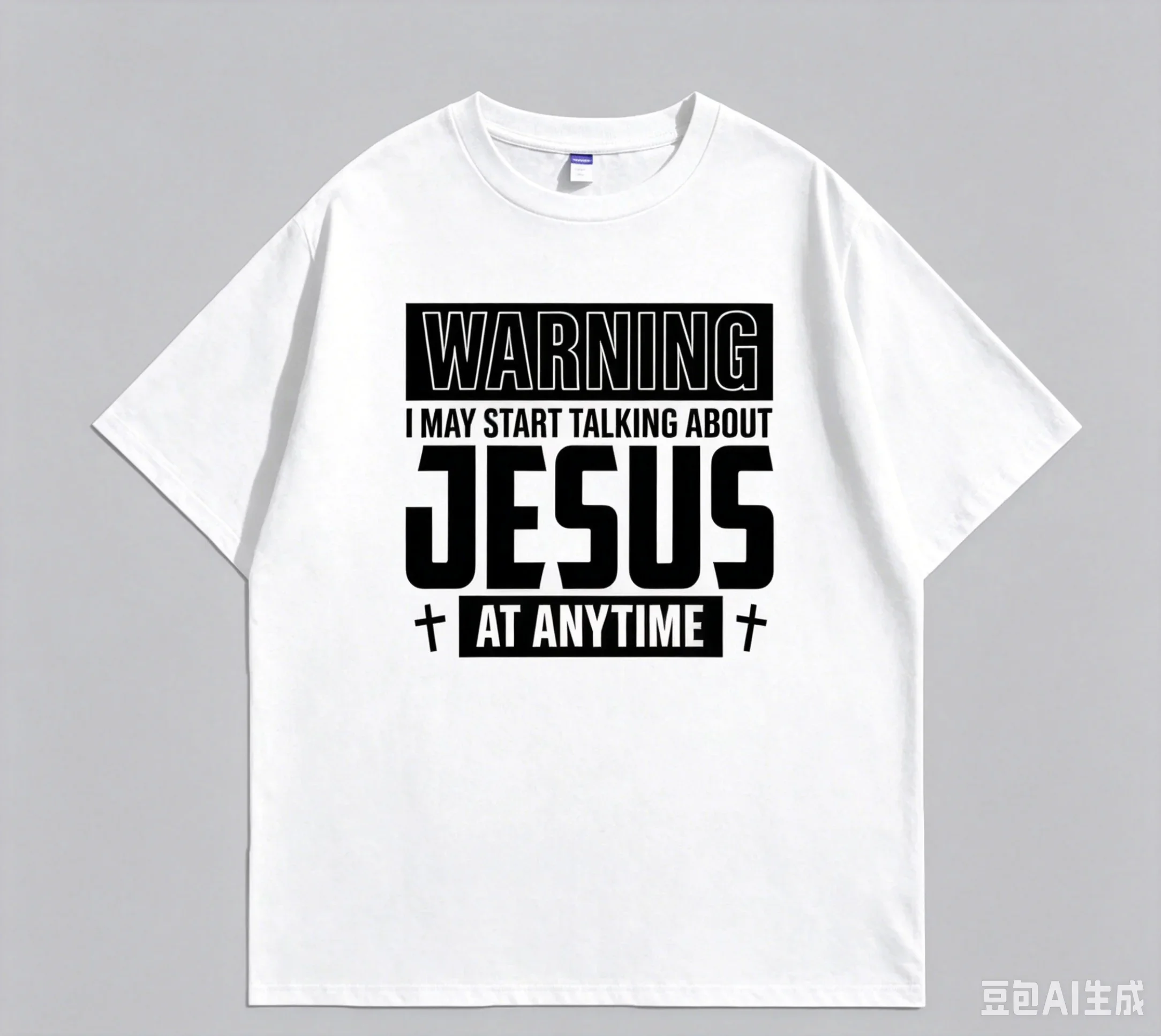 Men's Short-sleeved T-shirt - 2026 New Summer Pure Cotton Hong Kong Style Youth Boys' Student Printed Loose-fit Trendy Top