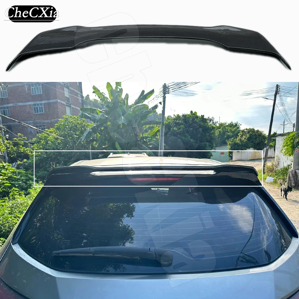 For 19-24 Lexus UX 100% Pure Carbon Fiber High-Quality Rear Spoiler Luggage Compartment Lid Roof Diffuser Roof Spoiler Tail Wing