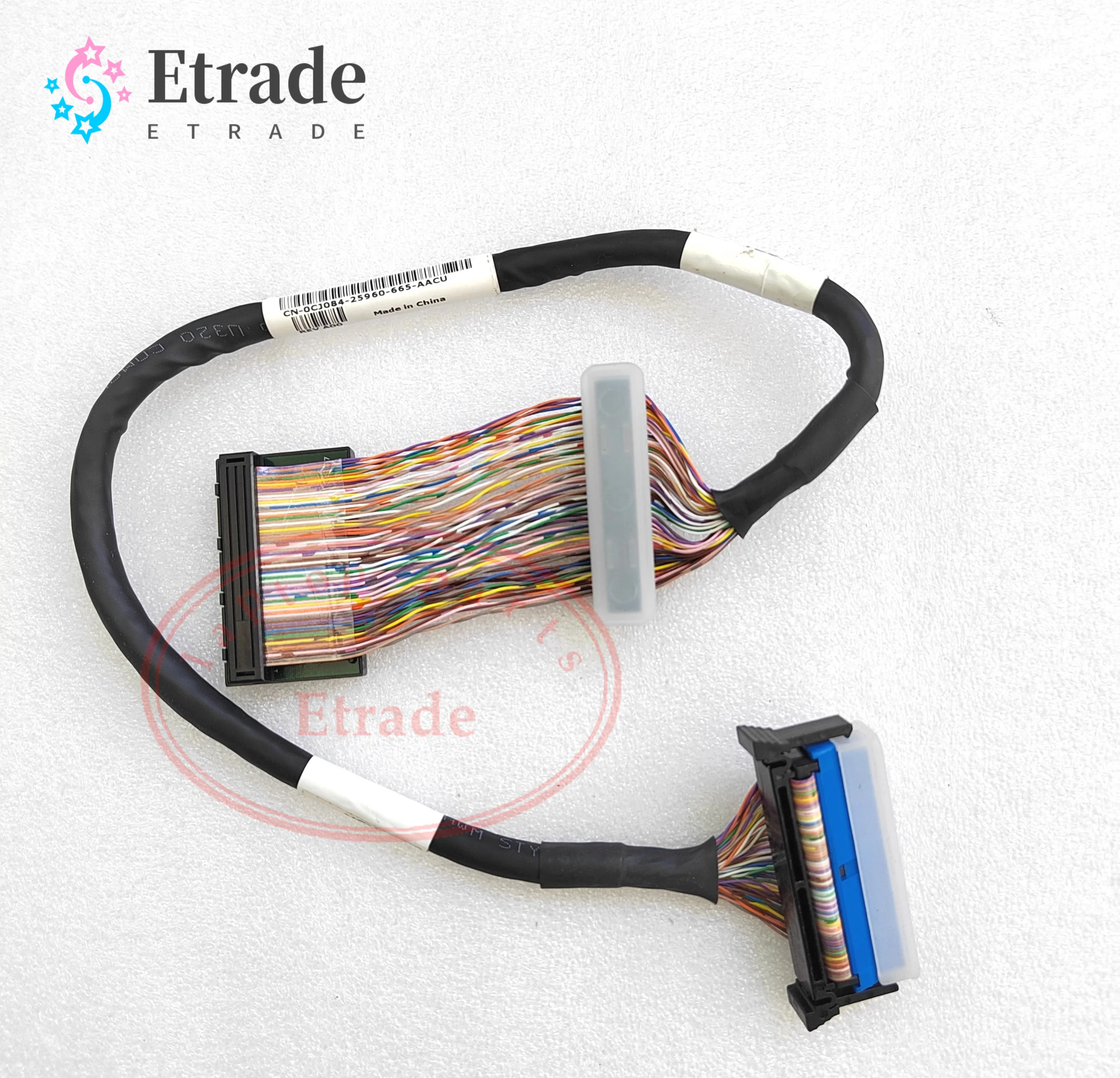 Original For Dell PowerEdge 1800 2850 2850R Terminated SCSI Cable TB/ OB 68 Pin 0CJ084